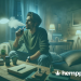 a man vaping in a house - hemppedia